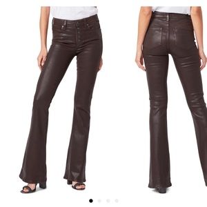 Paige LUXE Lou Lou Exposed Jeans Brown Chicory BRAND NEW WITH TAGS AND SOLD OUT!